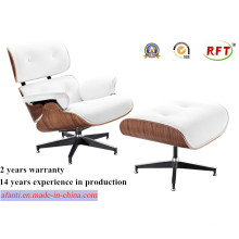 Mobiliário Moderno Couro em madeira Eames Leisure Lounge Chair (RFT-F5D)